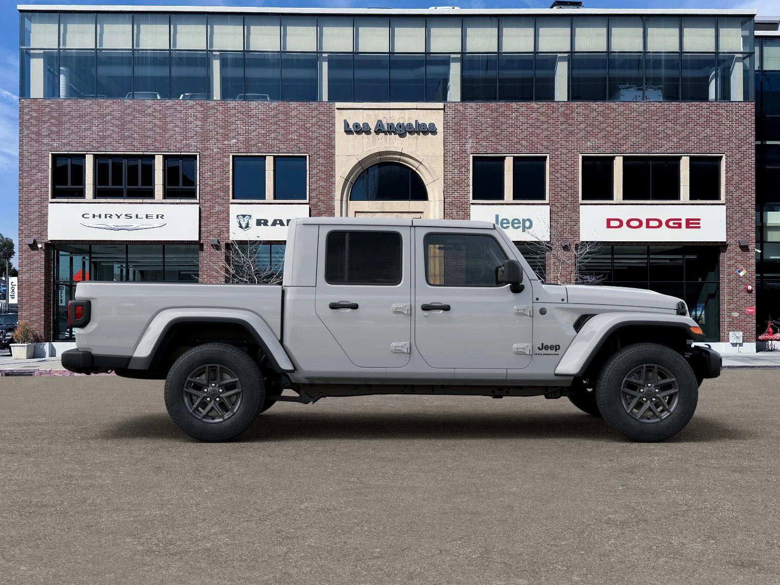 New 2026 Bright White Clear-Coat Exterior Paint Jeep Sport S image 47