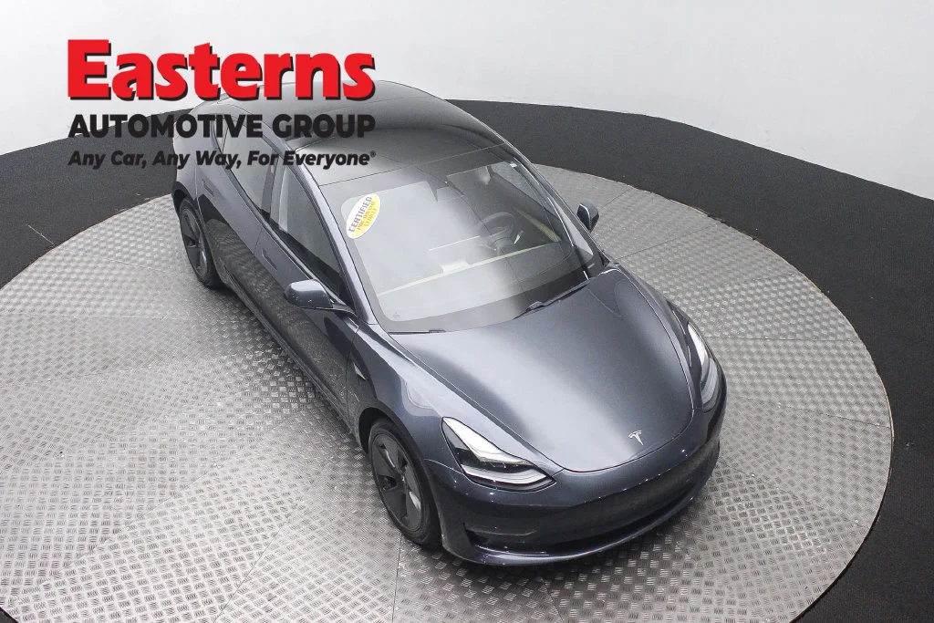 Used 2021 Gray Tesla Long Range image 3