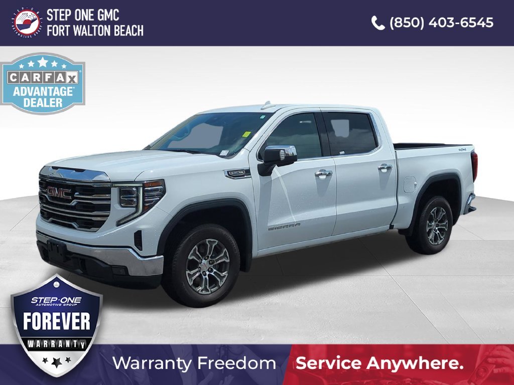 Used 2024 White GMC SLT image 2