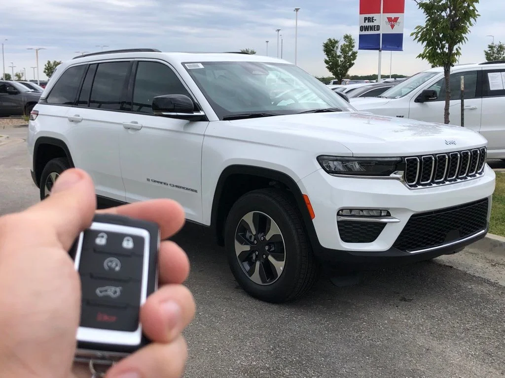 New 2024 White Jeep 4xe image 36