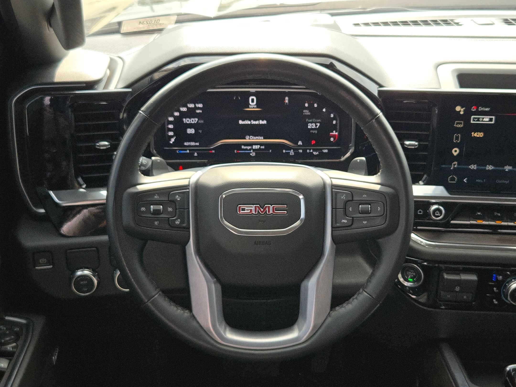 Certified Used 2024 Onyx Black GMC SLT image 19