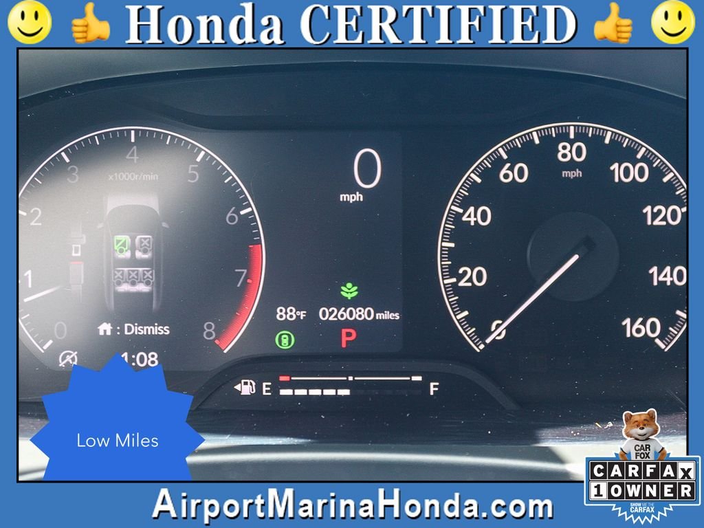 Certified Used 2023 Meteorite Gray Metallic Honda EX-LBD image 28