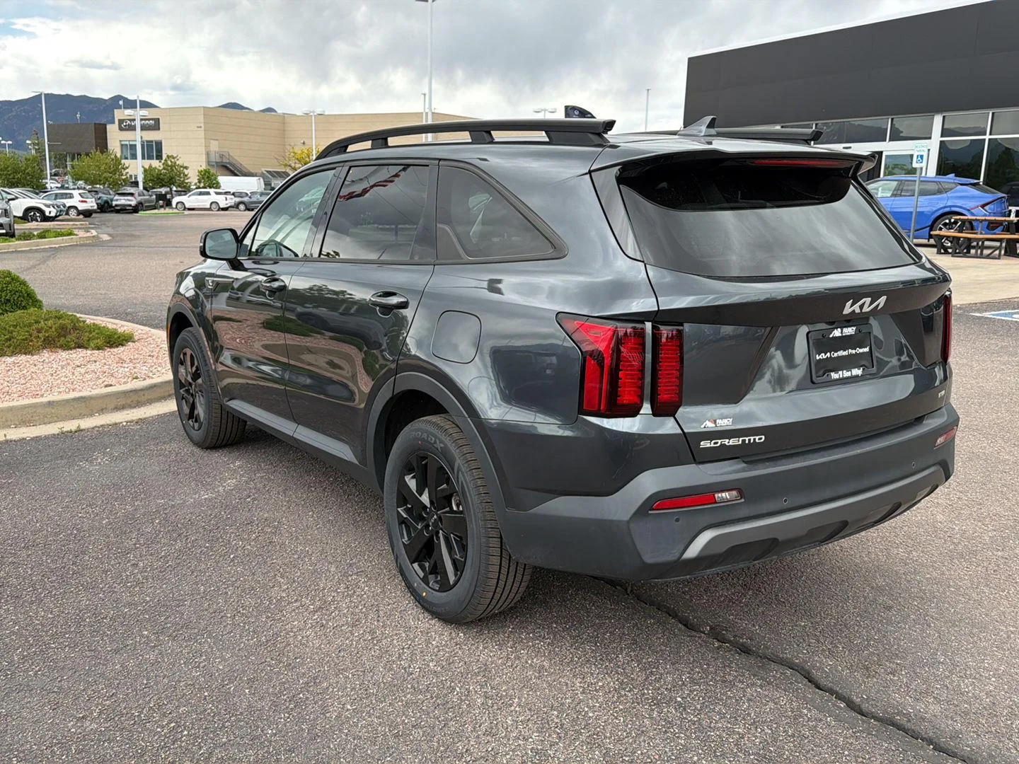 Used 2023 Gravity Gray Kia X-Line S image 7