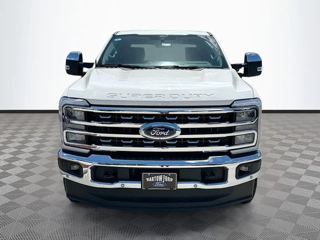 New 2026 White Metallic Ford Lariat image 2