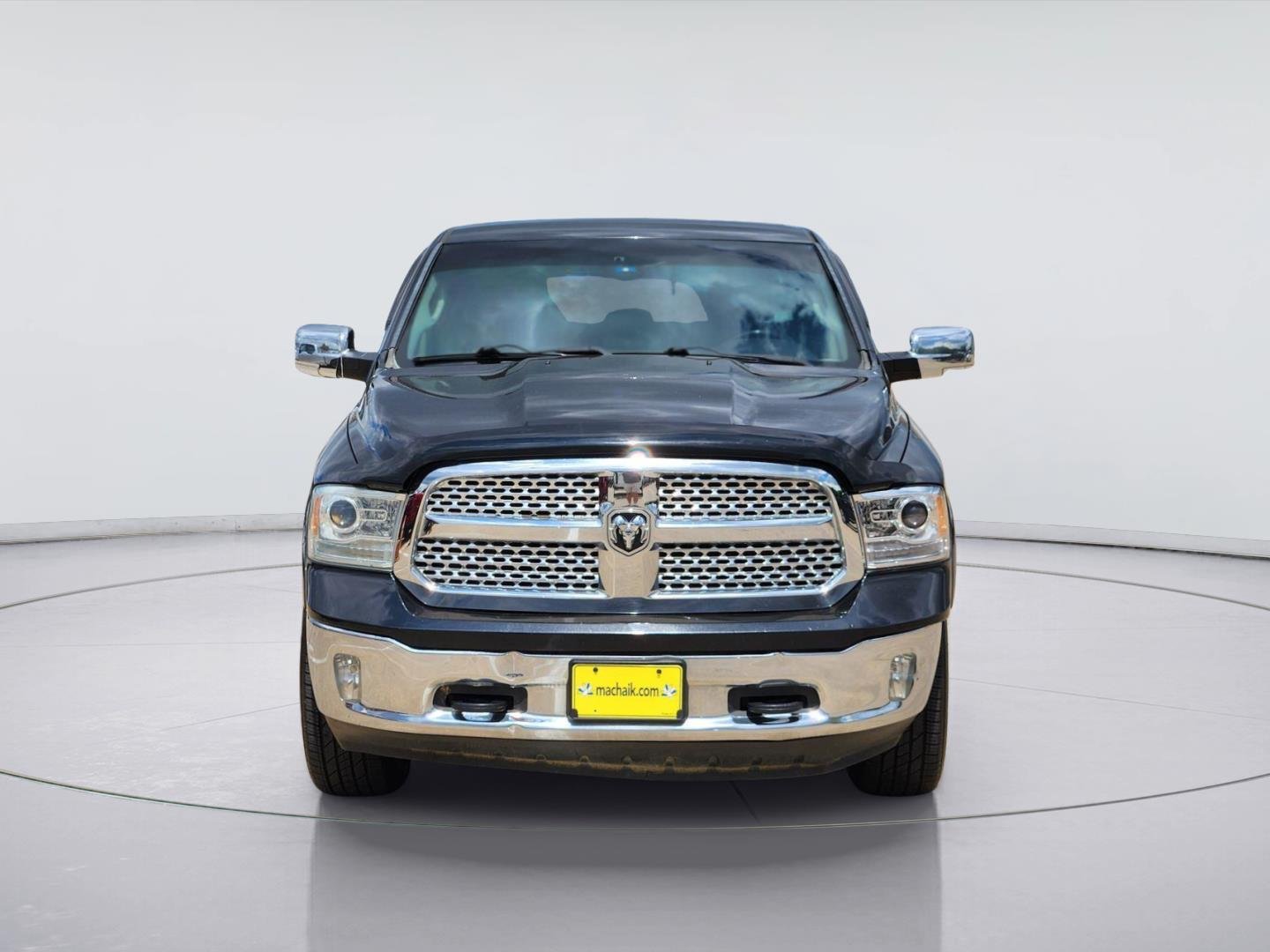 Used 2016 Brilliant Black Crystal Pearlcoat Ram Laramie image 2
