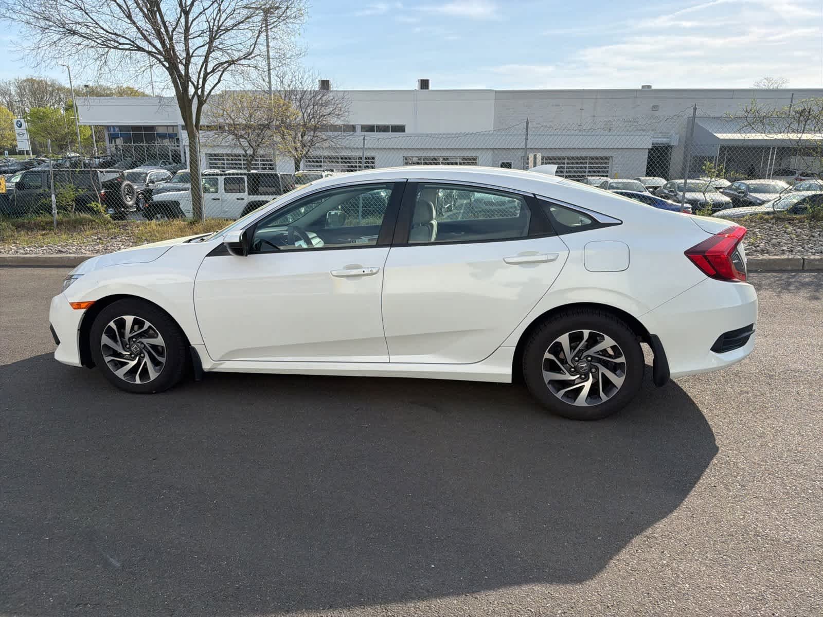 Used 2018 Honda Civic EX with VIN 2HGFC2F77JH556614 for sale in Eatontown, NJ
