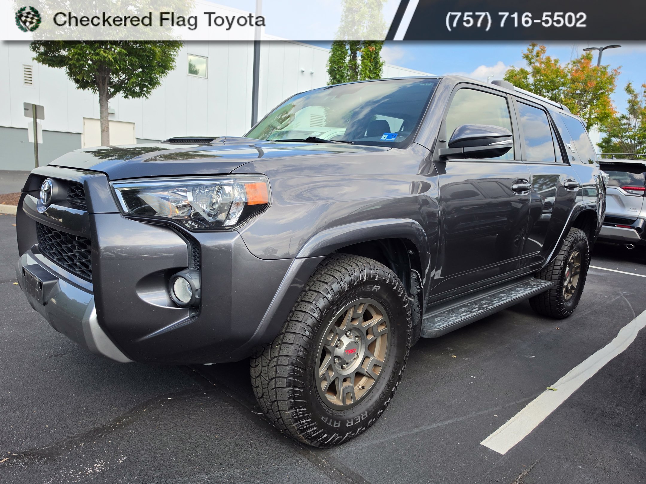 Used 2018 Magnetic Gray Metallic Toyota TRD Off-Road Premium image 1