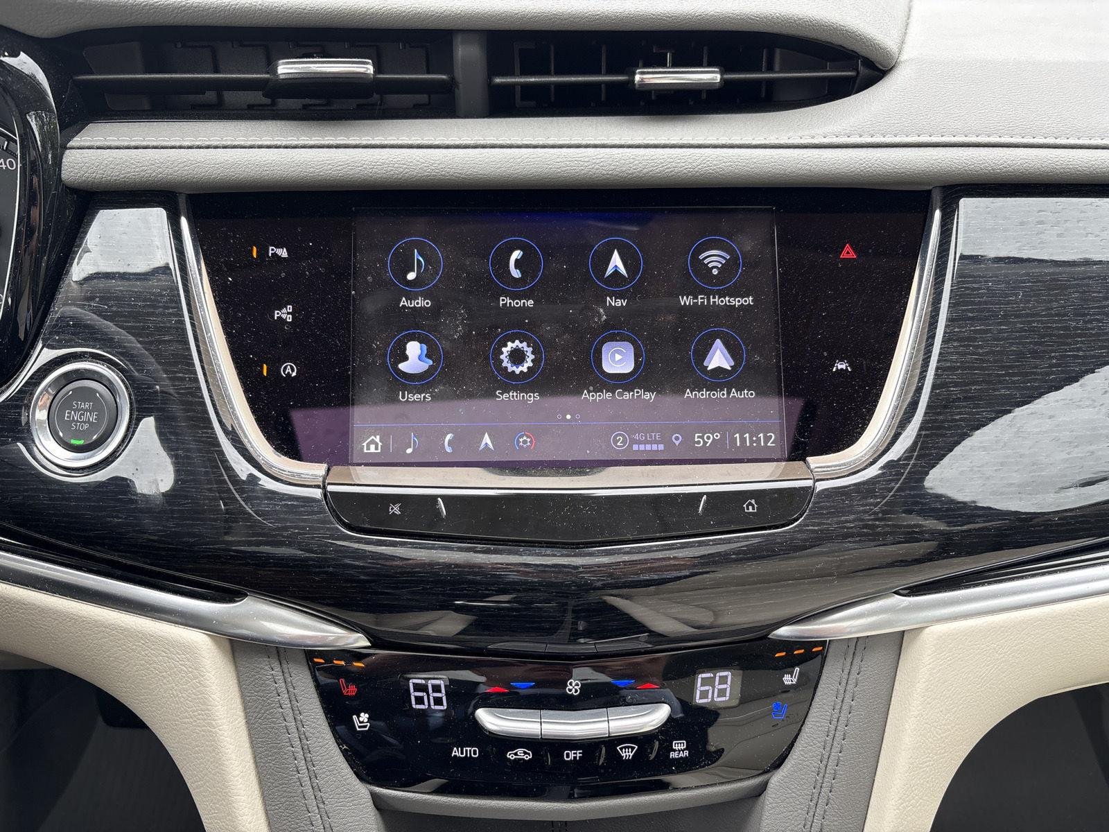 Used 2025 Crystal White Tricoat Cadillac AWD Premium Luxury image 12