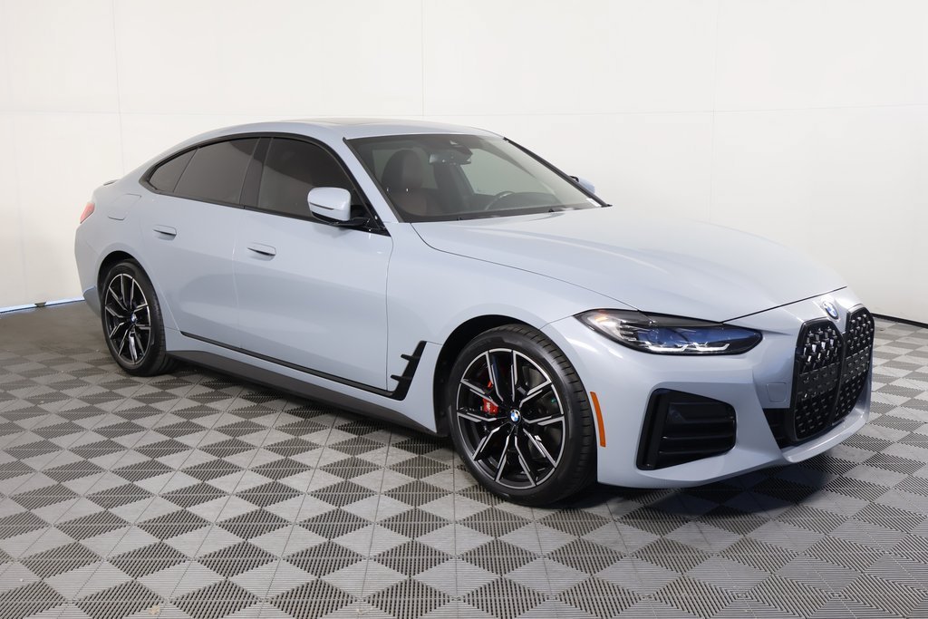Used 2022 Gray Metallic BMW 430i Gran Coupe image 3