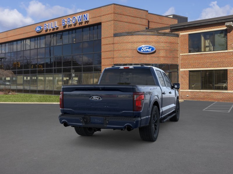 New 2026 Antimatter Blue Metallic Ford XLT image 8