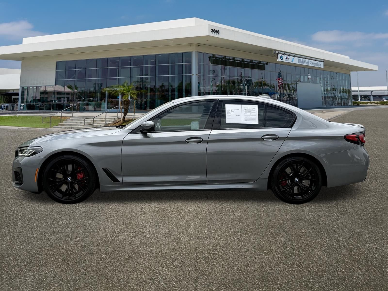 Certified Used 2023 Skyscraper Grey Metallic BMW M550i xDrive image 6