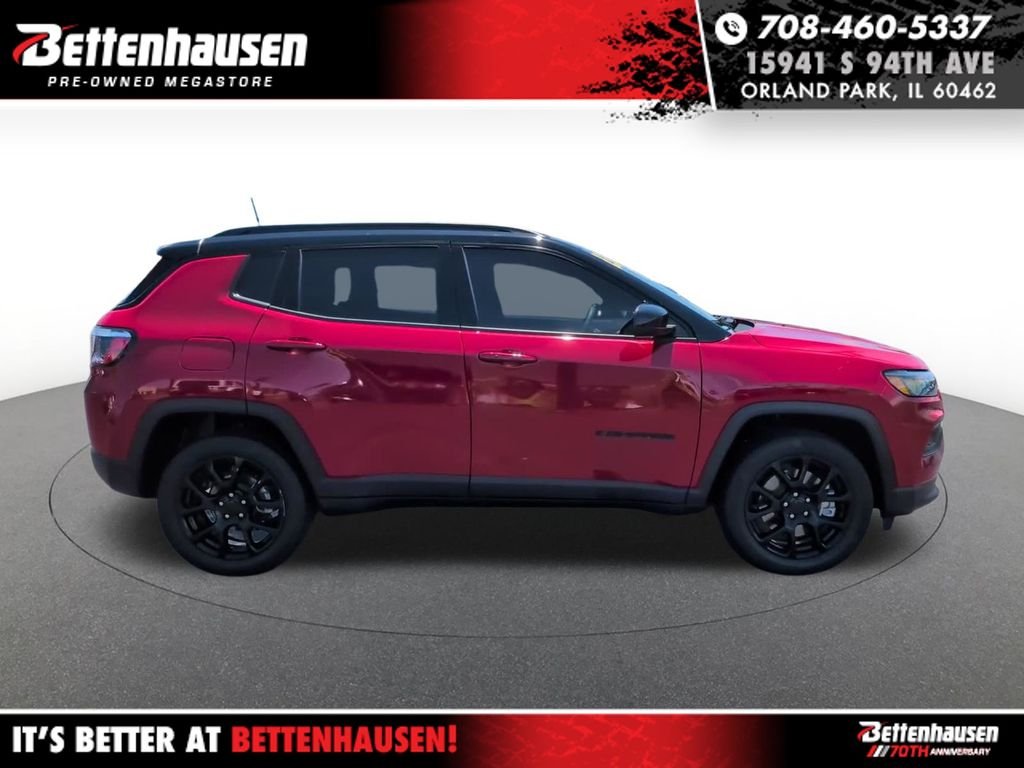 Certified Used 2023 Red Jeep Latitude image 4