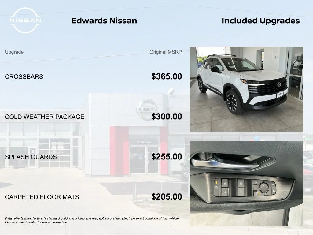 New 2026 White Nissan SV image 4
