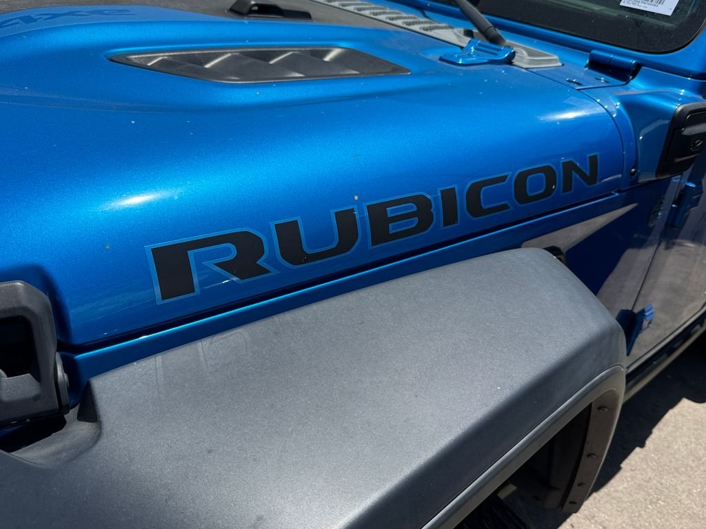 Used 2023 Blue Pearl Jeep Rubicon 4xe image 24