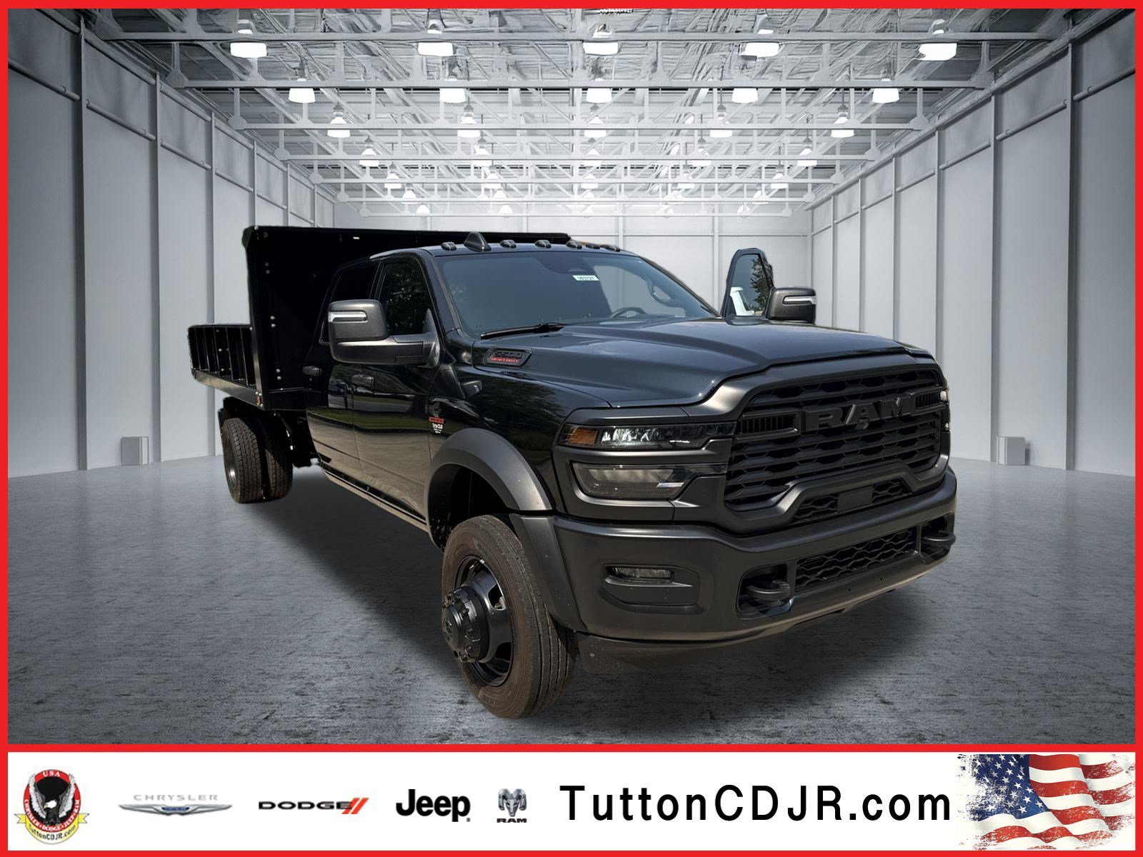New 2026 Diamond Black Crystal Pearlcoat RAM Tradesman image 1