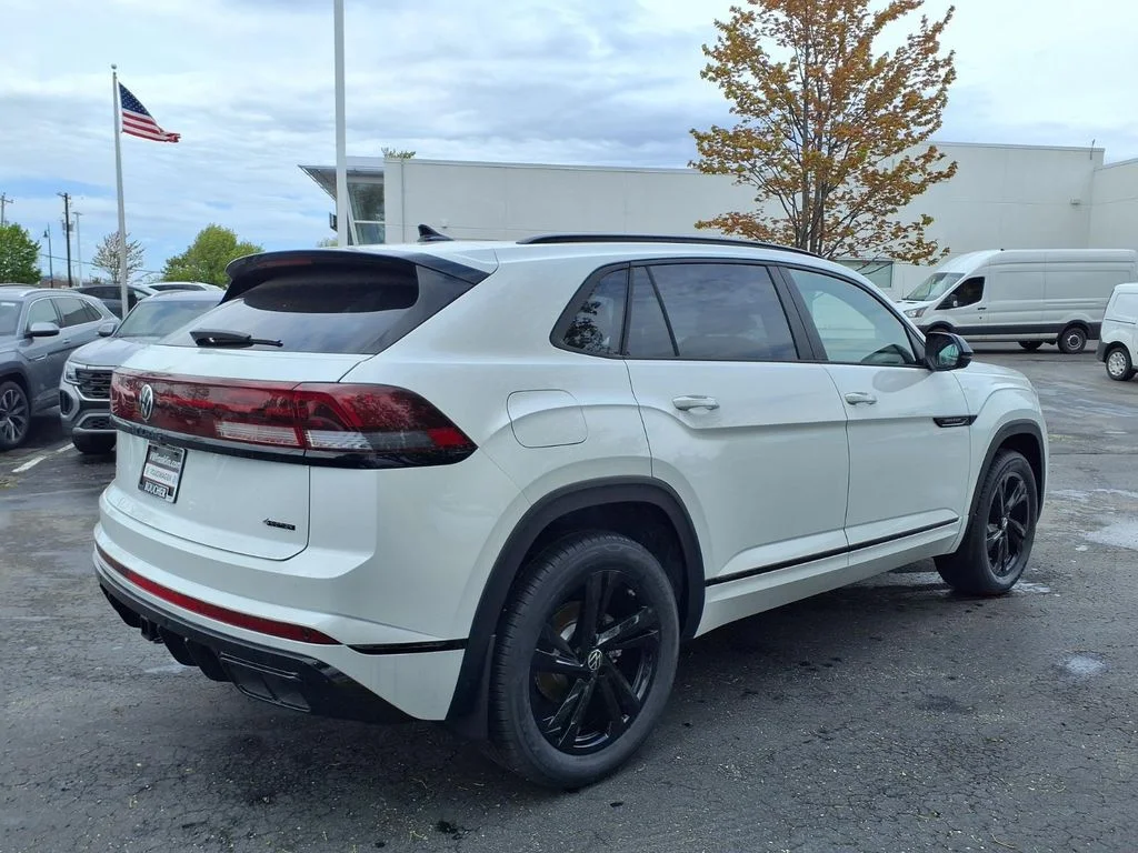 New 2026 Opal White Pearl Volkswagen 2.0T SEL R-Line Black image 2