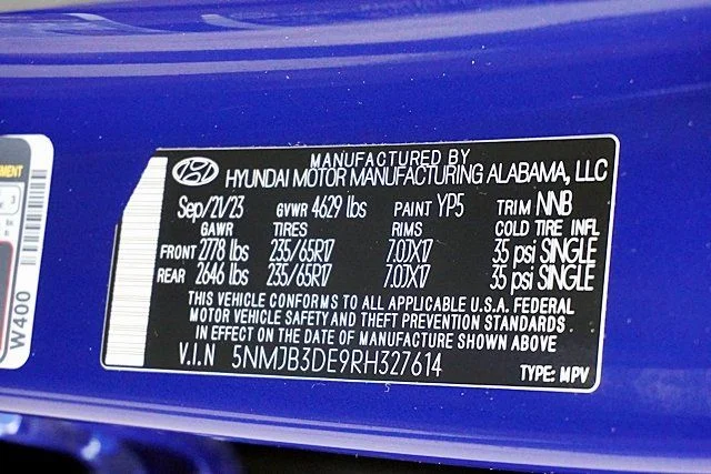 Used 2024 Blue Hyundai SEL image 33