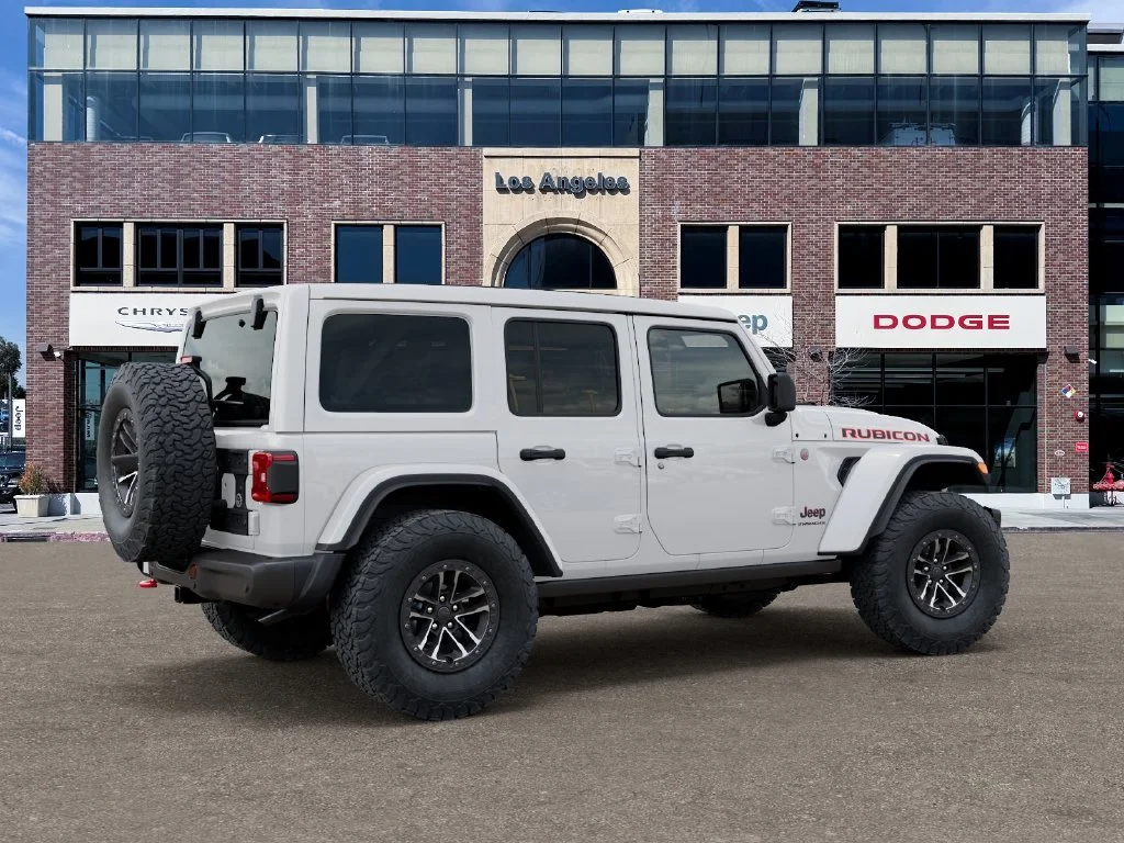 New 2027 Bright White Clear-Coat Paint Jeep Rubicon X image 4