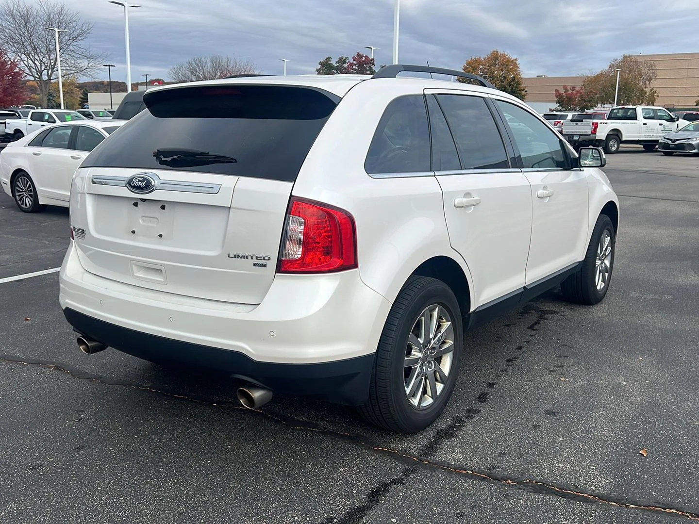 Used 2013 WHITE FORD TRUCK LIMITED image 5