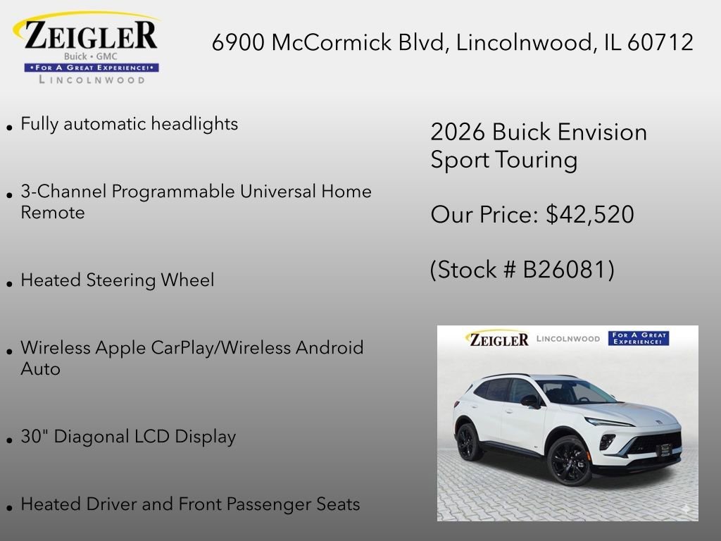 2026 Buick Envision Sport Touring - Photo 36