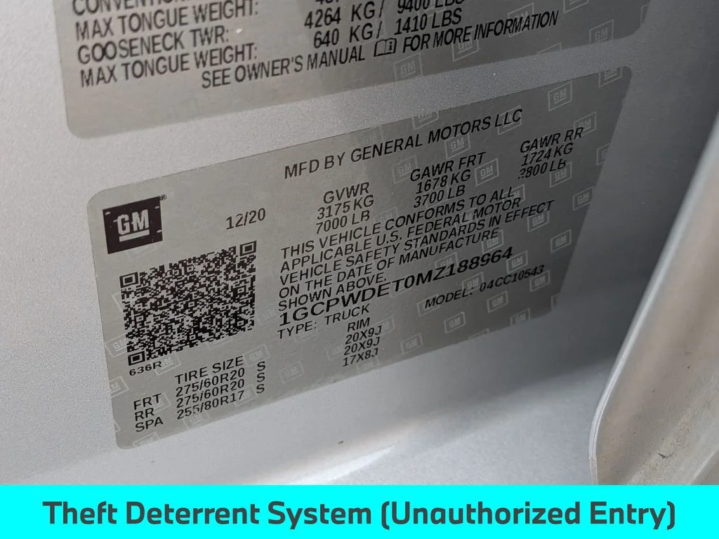 Used 2021 Silver Chevrolet RST image 30