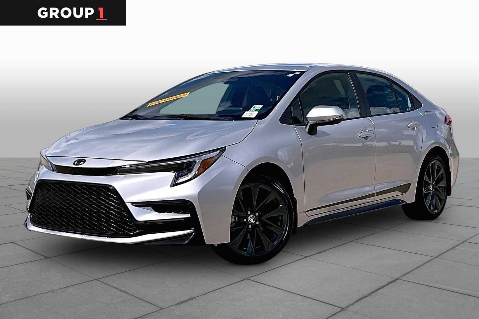 Certified Used 2026 Classic Silver Metallic Toyota SE image 1