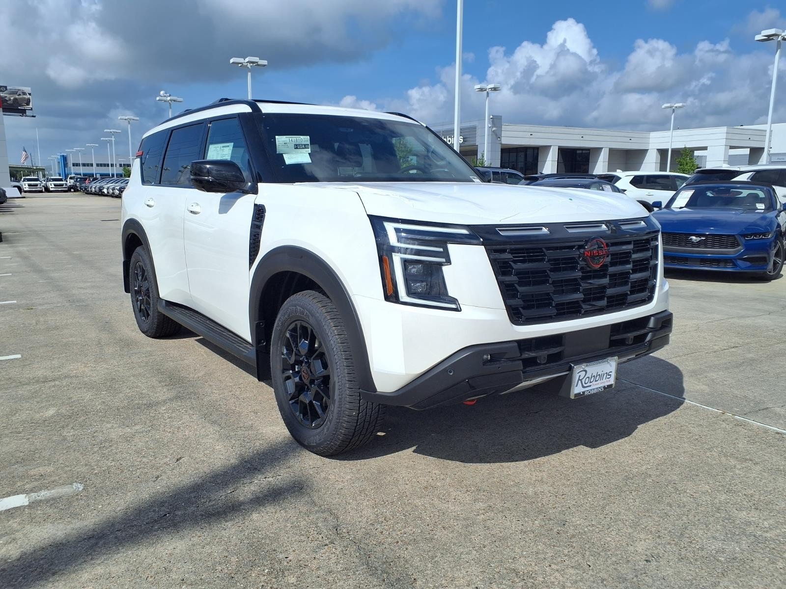 2026 Nissan Armada PRO-4X® White at Robbins Nissan