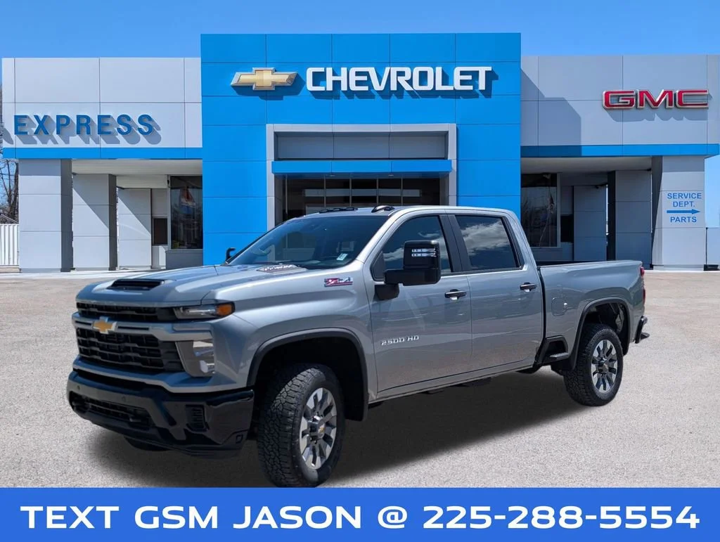 New 2026 Sterling Gray Metallic Chevrolet Custom image 7