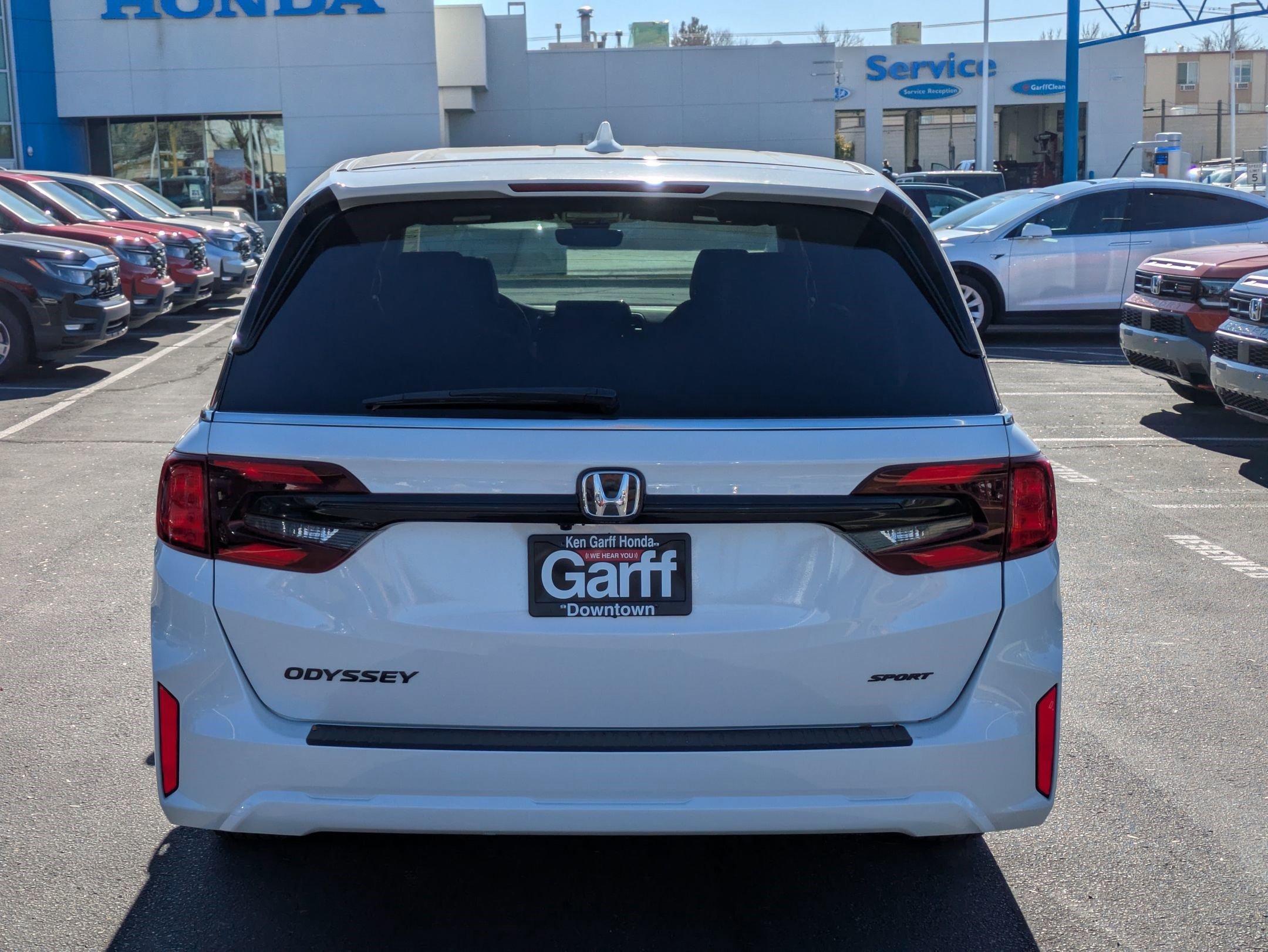 New 2026 Platinum White Pearl Honda Sport-L image 4