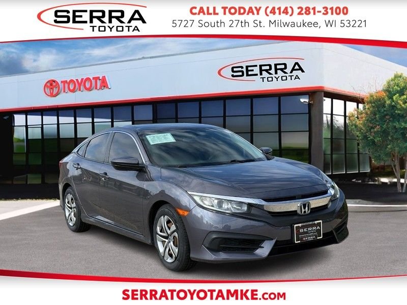Used 2017 Modern Steel Metallic Honda LX image 1