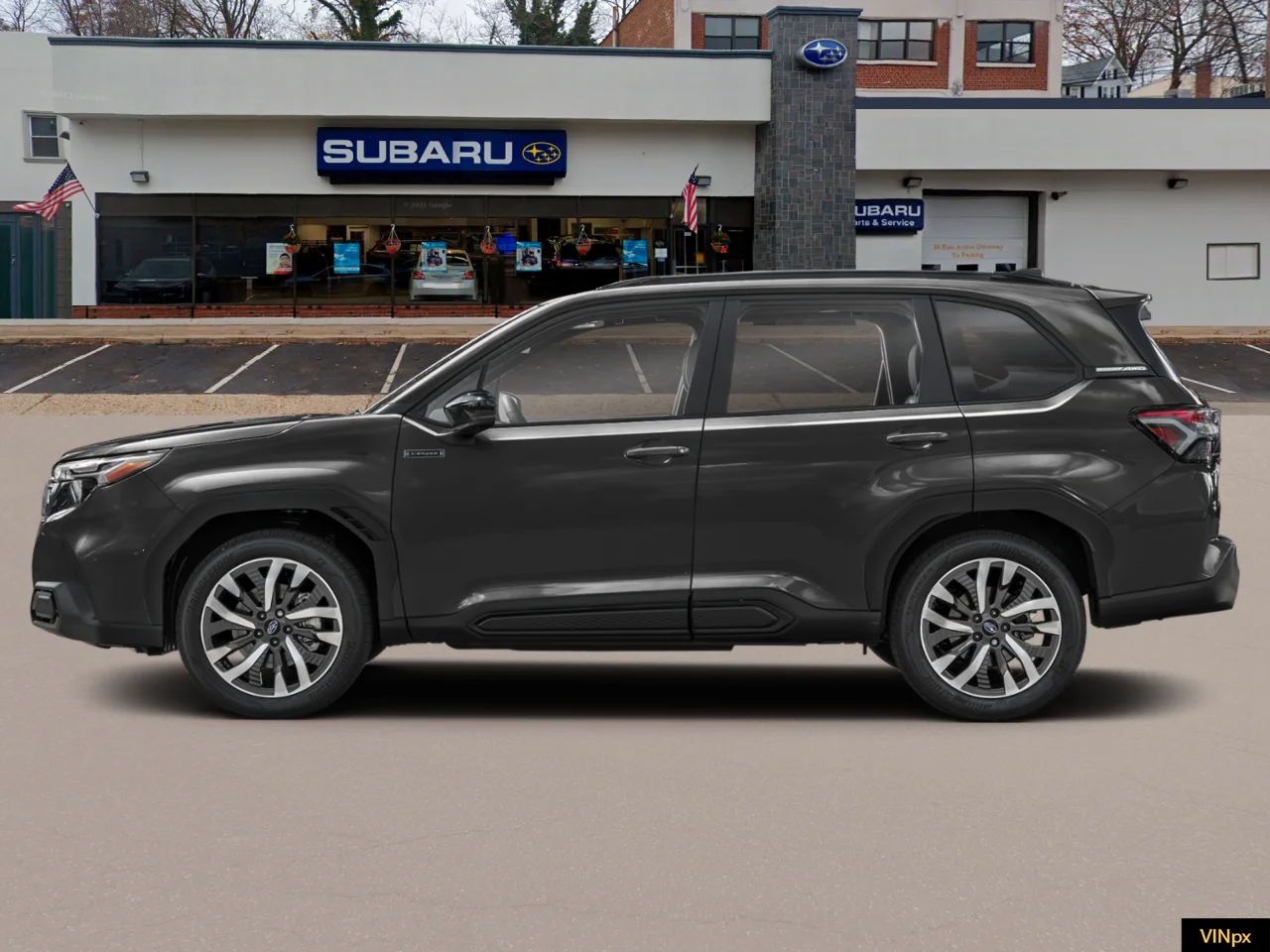 New 2026 CRYSTAL BLACK SILICA Subaru Touring Hybrid image 3