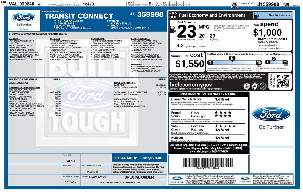 Certified Used 2018 Silver Ford XL image 27