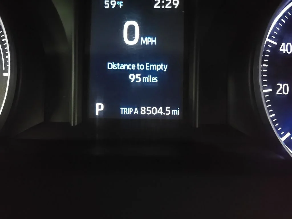 Used 2021 Blue Toyota LE image 22