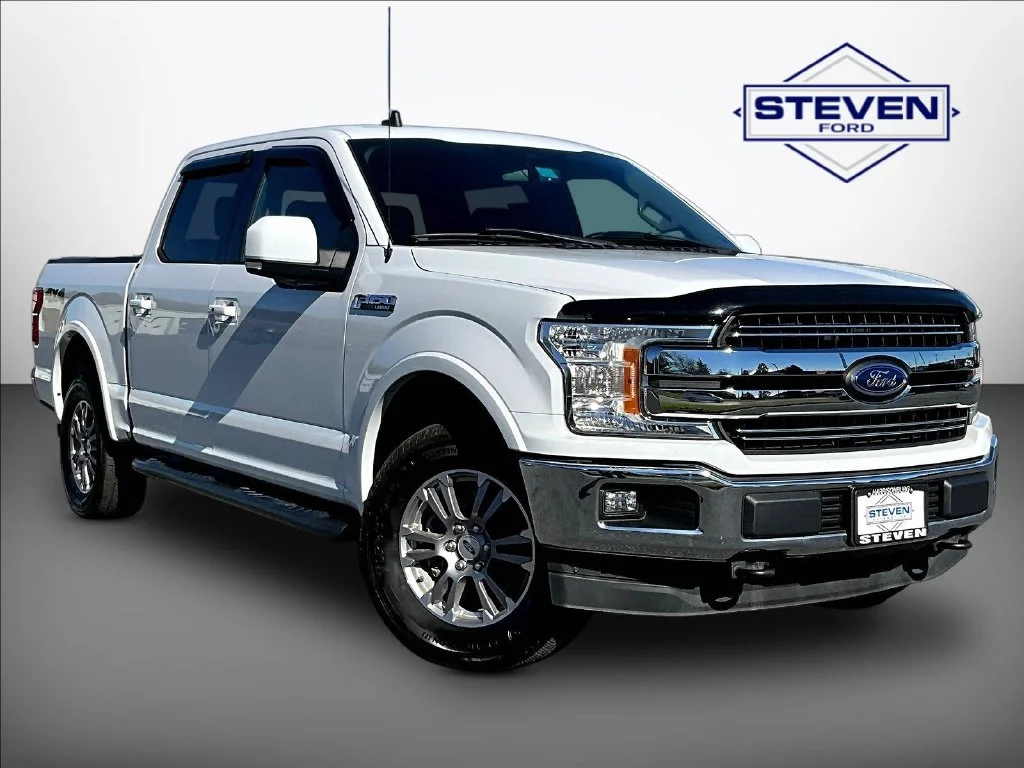 Used 2020 Oxford White Ford Lariat image 1