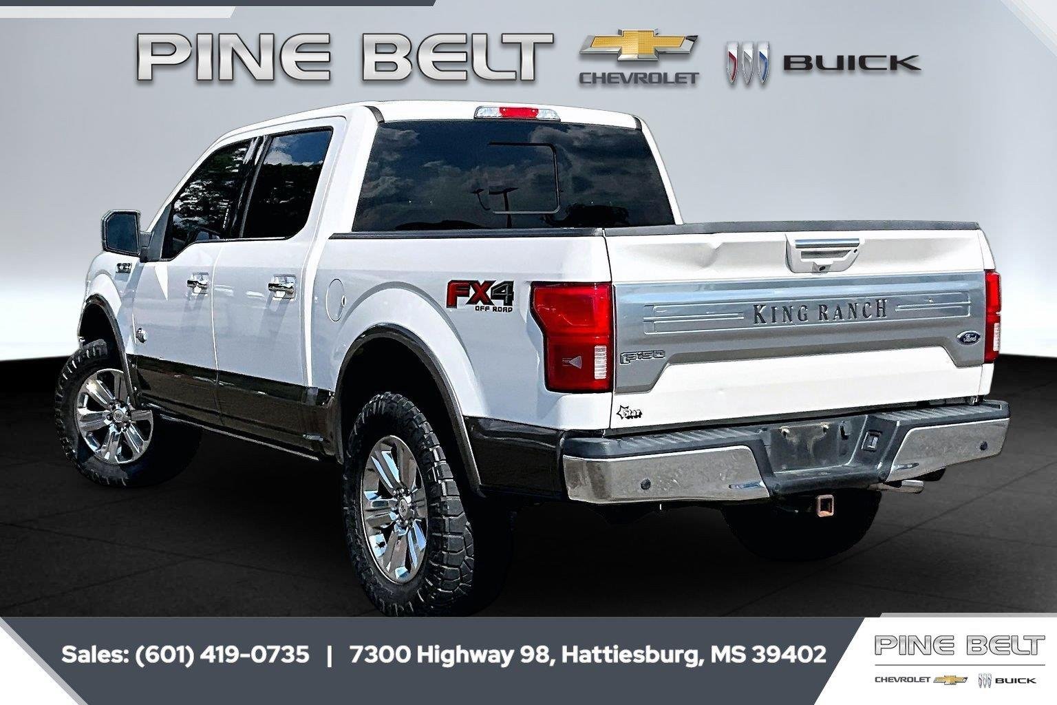 Used 2018 White Ford King Ranch image 2