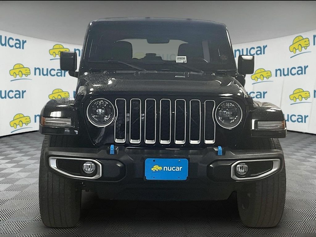 Used 2023 Black Clearcoat Jeep Sahara 4xe image 2