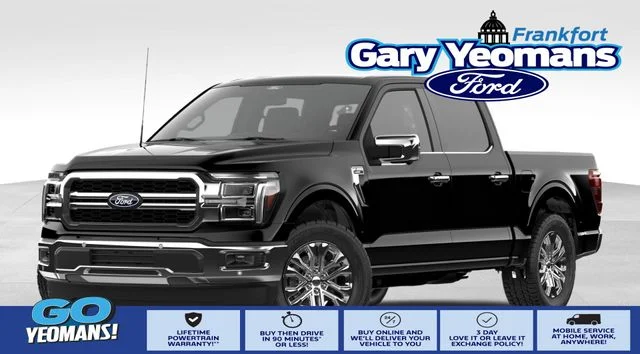 New 2026 Agate Black Metallic Ford Lariat® image 1