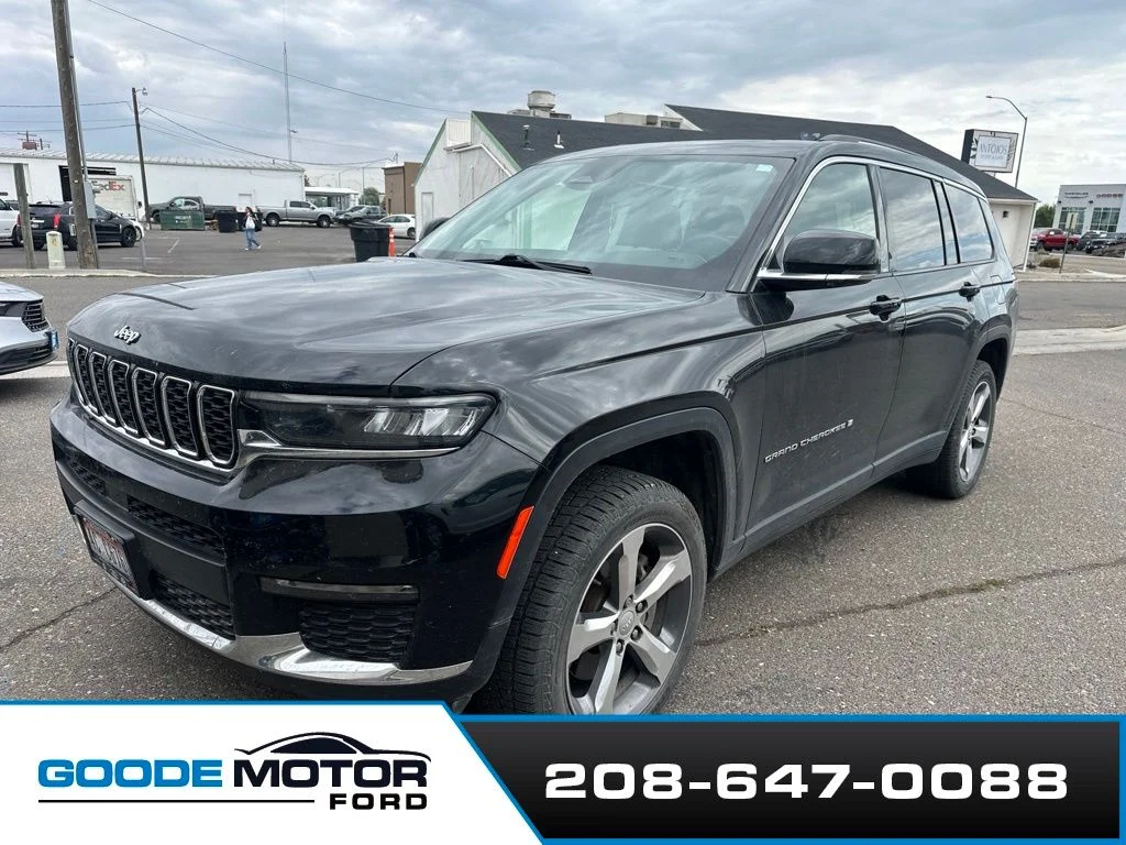 Used 2021 Black Jeep Limited image 1