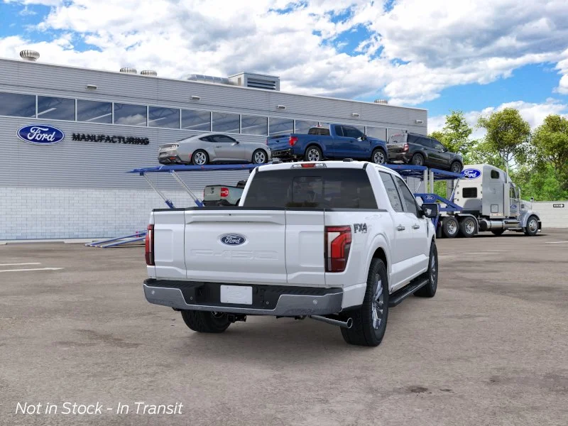 New 2026 Star White Metallic Tri-Coat Ford Lariat® image 8