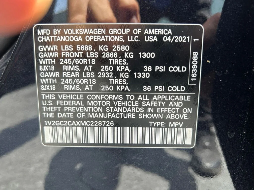 Used 2021  Volkswagen 2.0T S image 44
