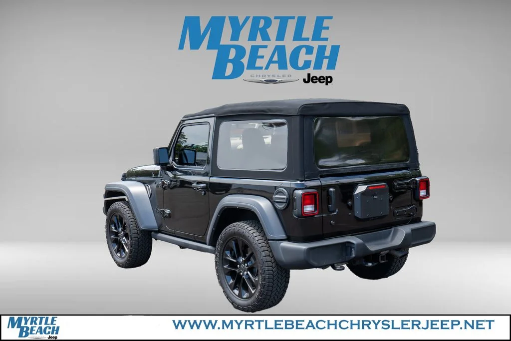 Used 2024 Black Clearcoat Jeep Sport image 4