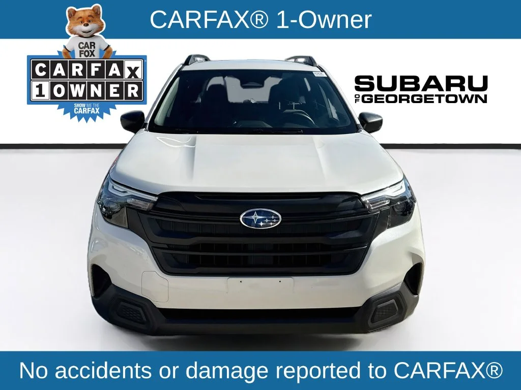 Used 2025 White Subaru Base image 2