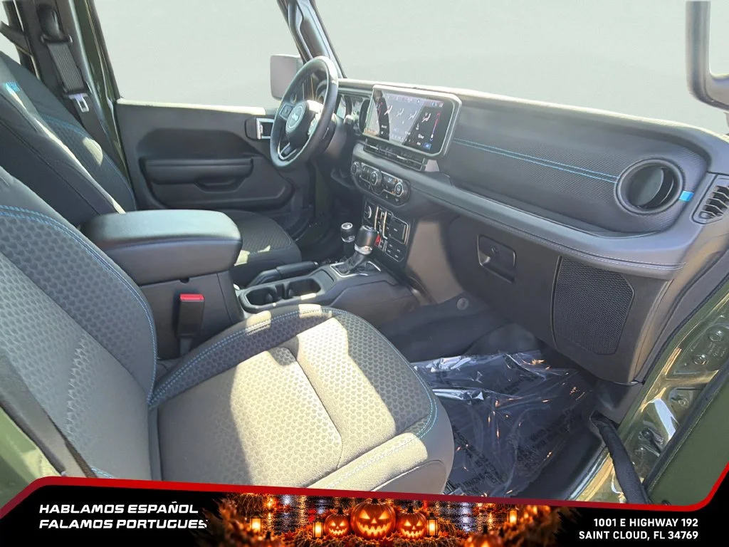Used 2024 Green Jeep Rubicon 4xe image 24