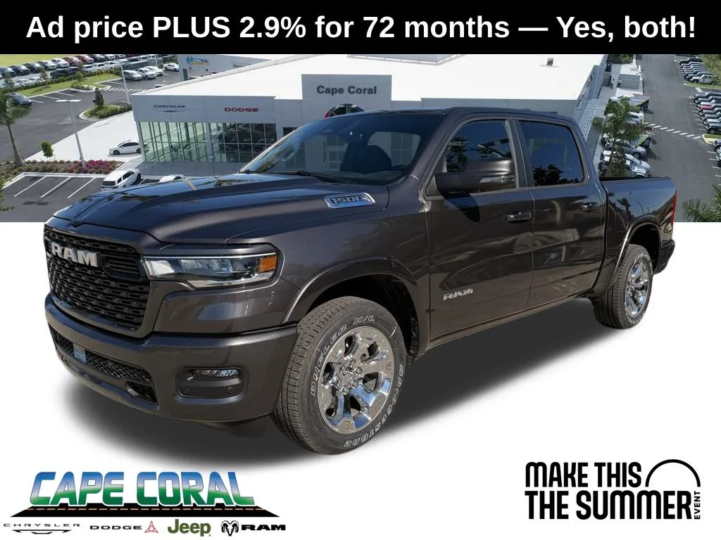New 2026 Granite Crystal Metallic Clear-Coat Exterior Paint RAM Big Horn/Lone Star image 1