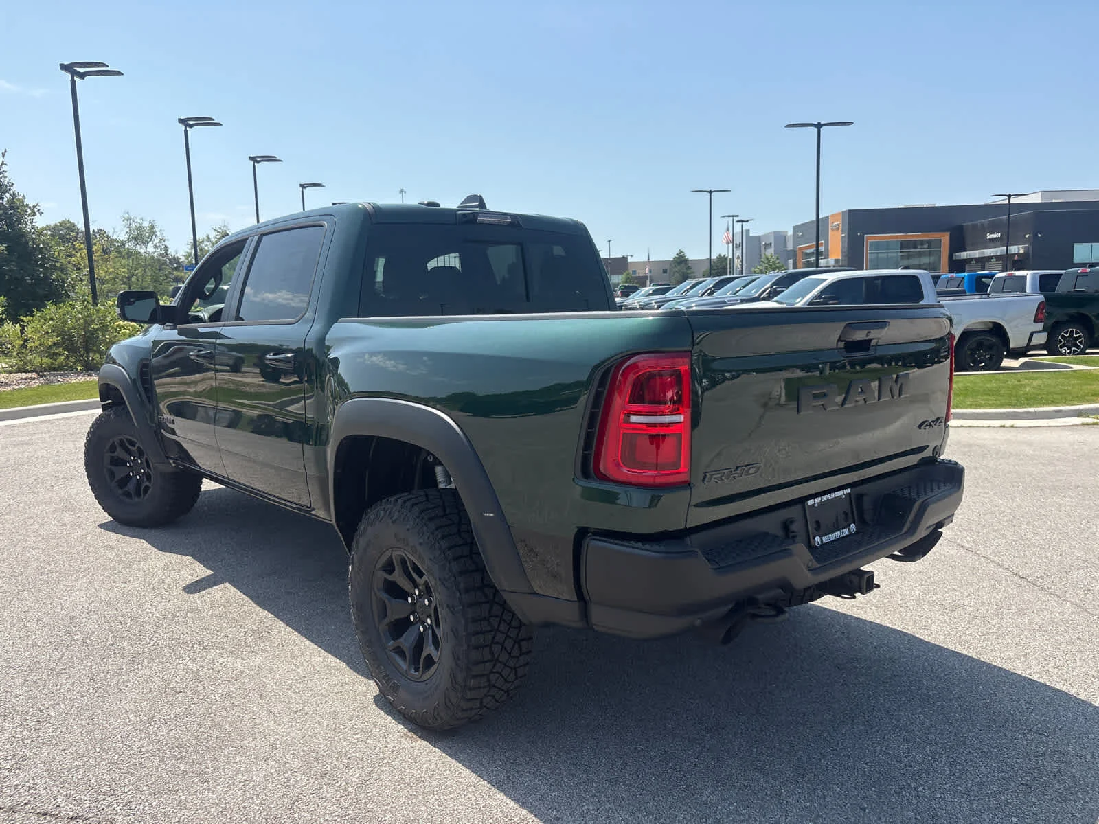 New 2026 Serrano-Green Metallic Exterior Paint RAM RHO image 8