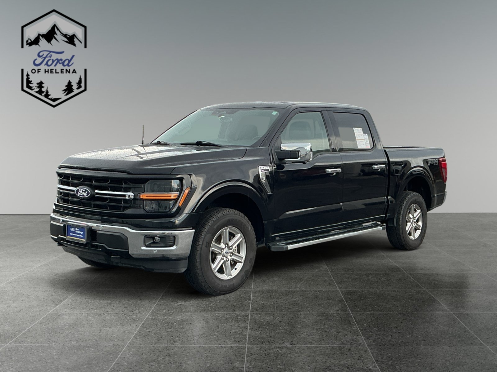 Agate Black Metallic 2024 Ford F-150 Pickup Truck Four-Wheel Drive