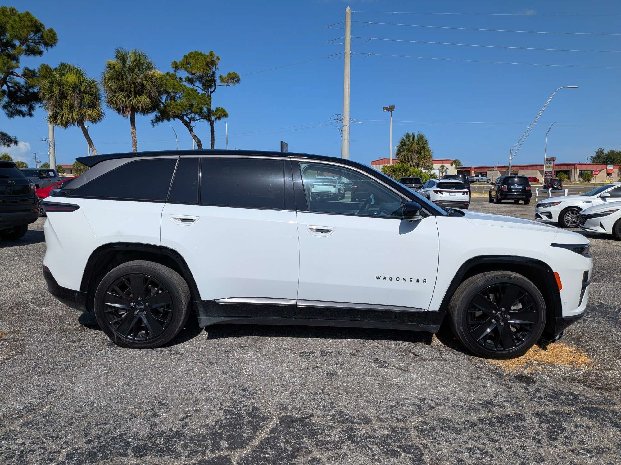 Used 2024 Bright White Clearcoat Jeep Launch Edition image 3