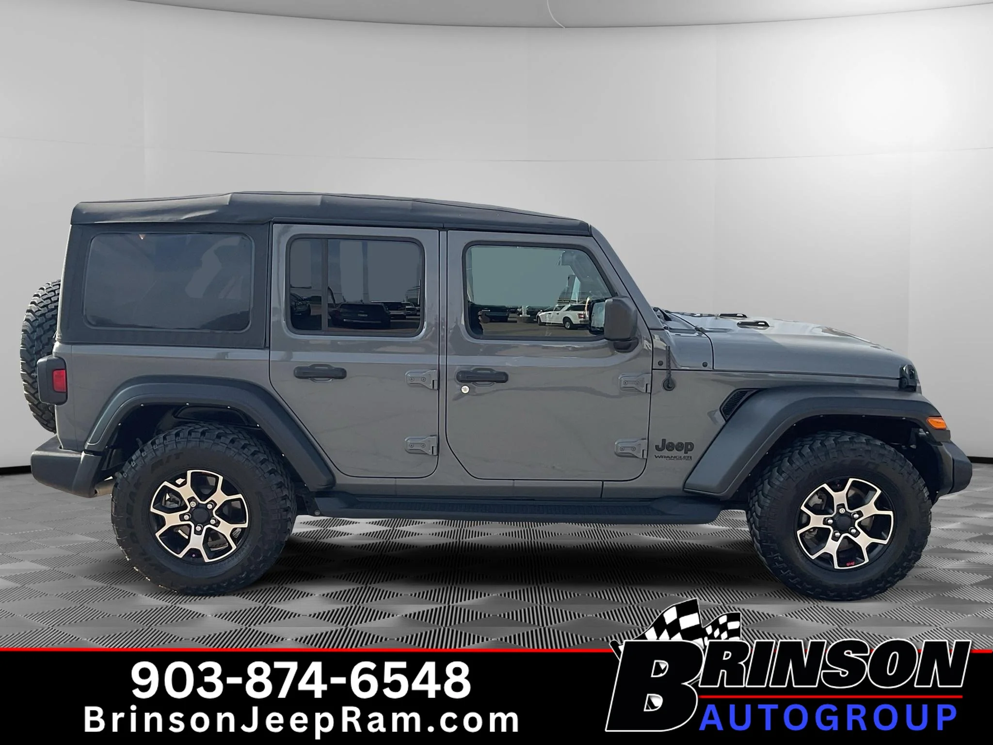 Used 2022 Sting-Gray Clearcoat Jeep Unlimited Sport S image 8