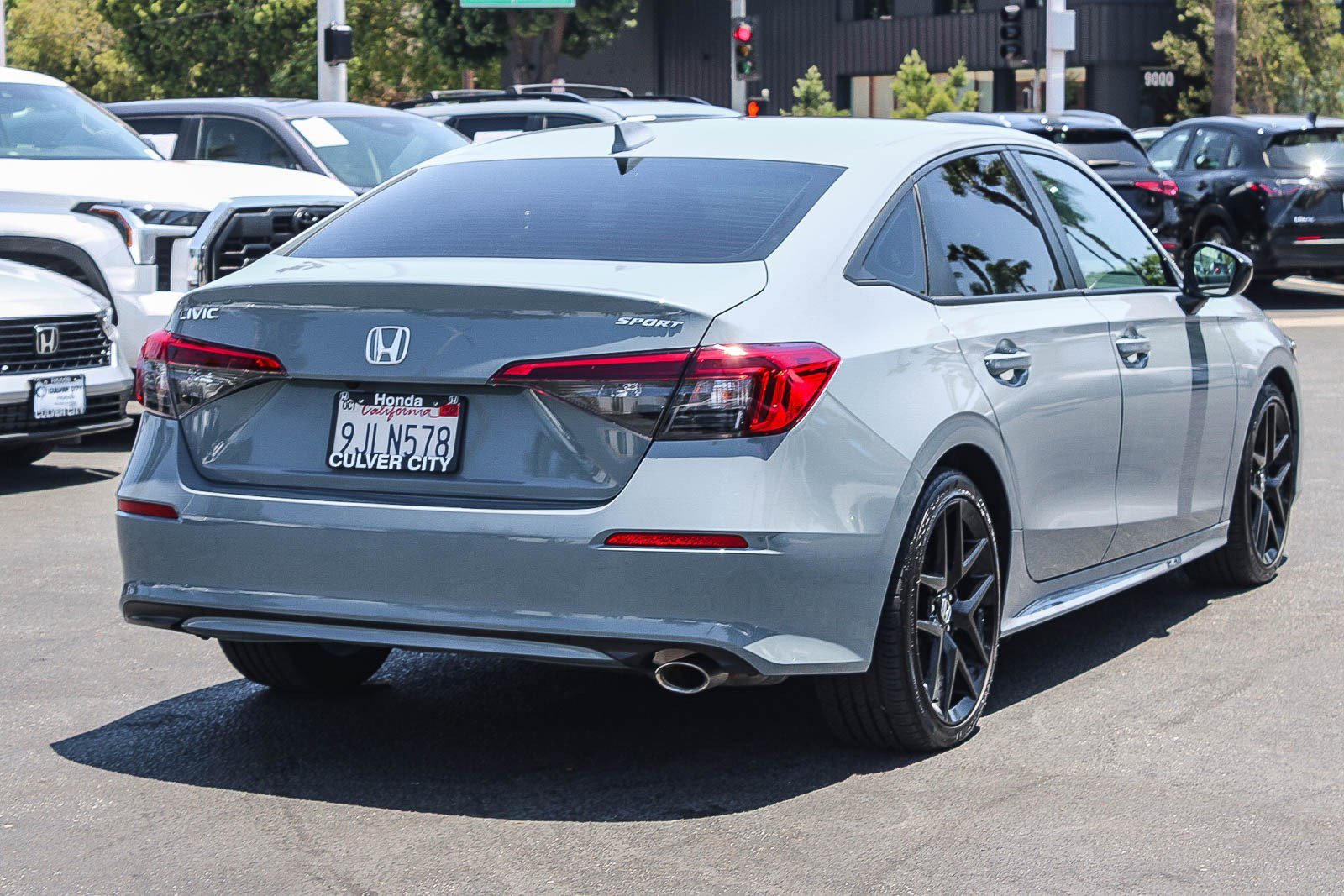 Certified Used 2024 Sonic Gray Pearl Honda 2.0L 4D SPORT image 8