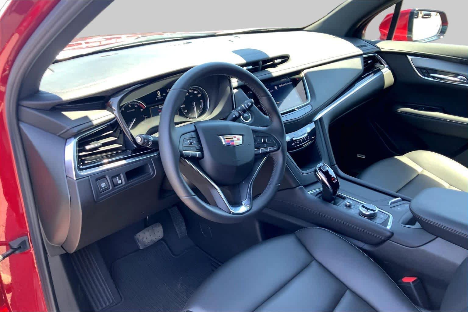 Used 2025 Radiant Red Tintcoat Cadillac FWD Luxury image 18